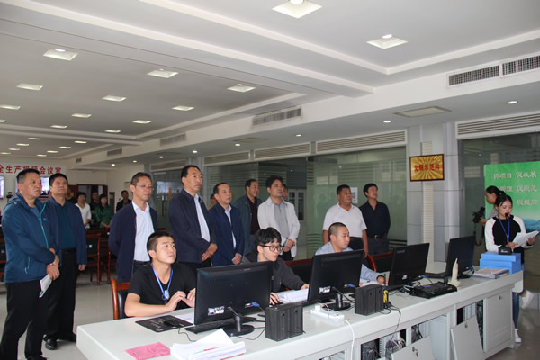 市安委辦主任、安監(jiān)局局長李永宏一行到隴運集團公司檢查指導工作