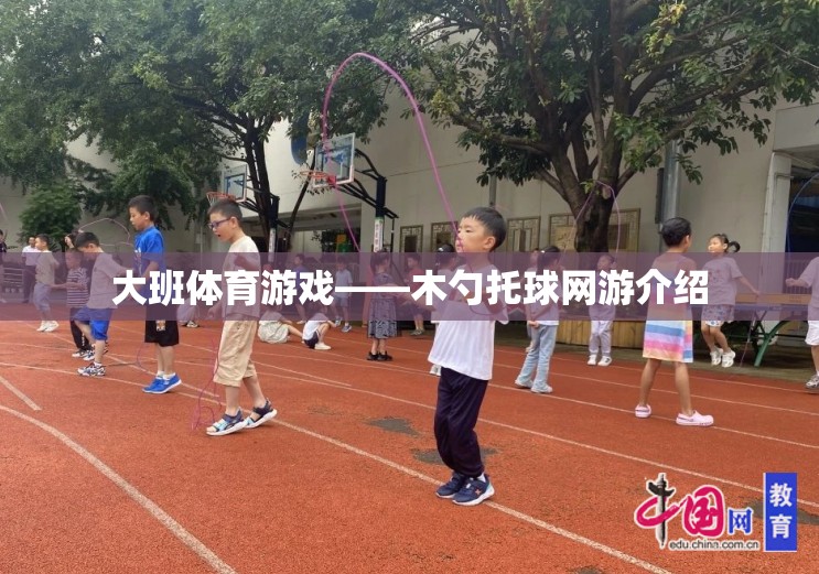 大班體育游戲——木勺托球網(wǎng)游介紹  第2張