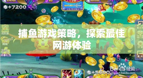 捕魚游戲策略，探索最佳網(wǎng)游體驗