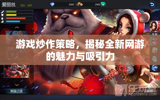 游戲炒作策略，揭秘全新網(wǎng)游的魅力與吸引力