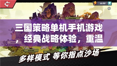 三國策略單機手機游戲，經典戰(zhàn)略體驗，重溫亂世風云