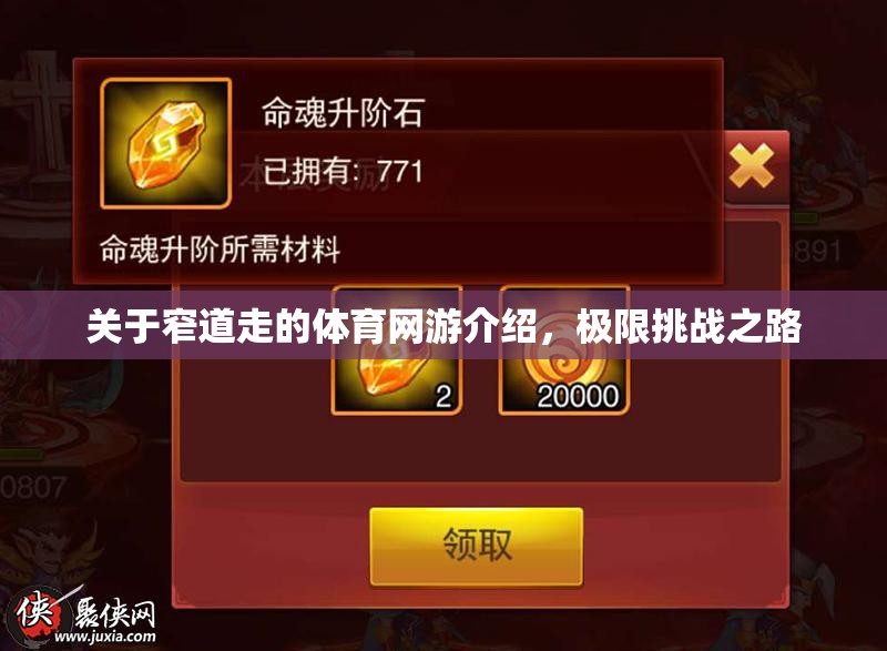 關(guān)于窄道走的體育網(wǎng)游介紹，極限挑戰(zhàn)之路