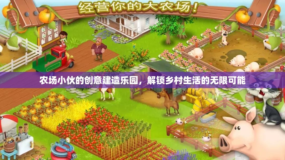 鄉(xiāng)村創(chuàng)意樂園，農(nóng)場小伙的無限可能