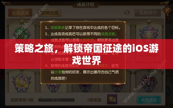 解鎖帝國征途，iOS游戲中的策略之旅