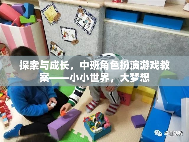 中班角色扮演游戲教案，探索與成長，在小小世界中實現(xiàn)大夢想