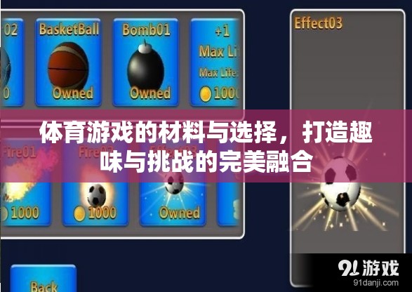 打造趣味與挑戰(zhàn)的完美融合，體育游戲材料與選擇指南  第2張