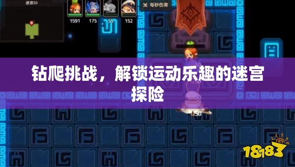 解鎖運(yùn)動(dòng)樂趣，鉆爬挑戰(zhàn)的迷宮探險(xiǎn)