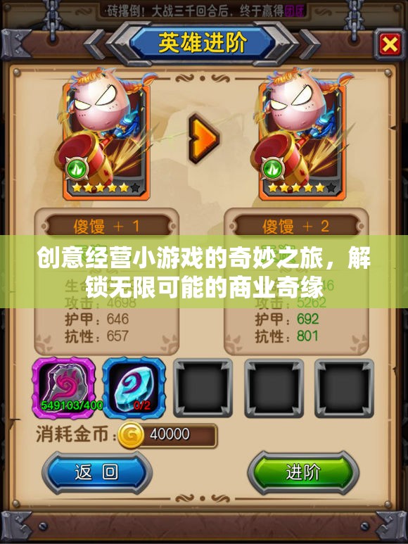 解鎖商業(yè)奇緣，創(chuàng)意經(jīng)營小游戲的奇妙之旅
