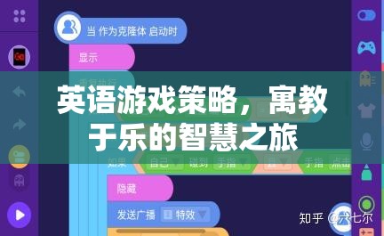 寓教于樂，英語游戲策略的智慧之旅