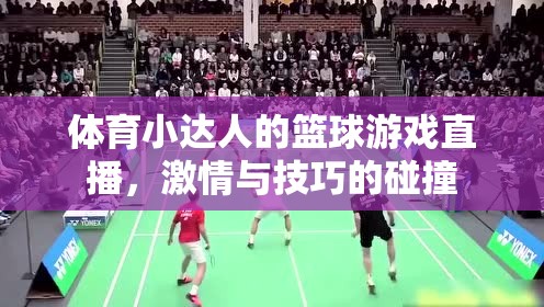 籃球激情與技巧的碰撞，體育小達(dá)人的精彩直播