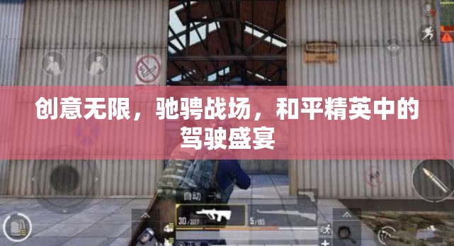 創(chuàng)意無(wú)限，馳騁戰(zhàn)場(chǎng)，和平精英中的駕駛盛宴