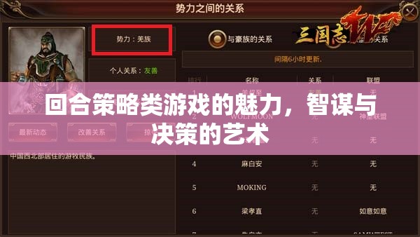 回合策略游戲，智謀與決策的藝術魅力