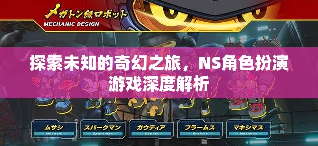 探索未知的奇幻之旅，NS角色扮演游戲深度解析