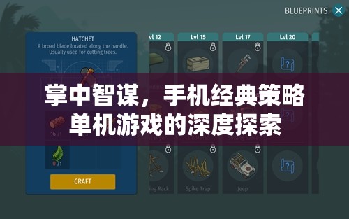 掌中智謀，深度剖析手機(jī)經(jīng)典策略單機(jī)游戲的魅力與策略  第2張