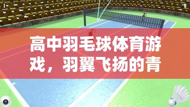 羽翼飛揚(yáng)高中羽毛球體育游戲，青春競(jìng)技場(chǎng)上的速度與激情