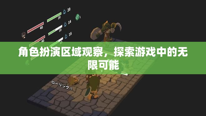 角色扮演區(qū)域觀察，解鎖游戲中的無限可能