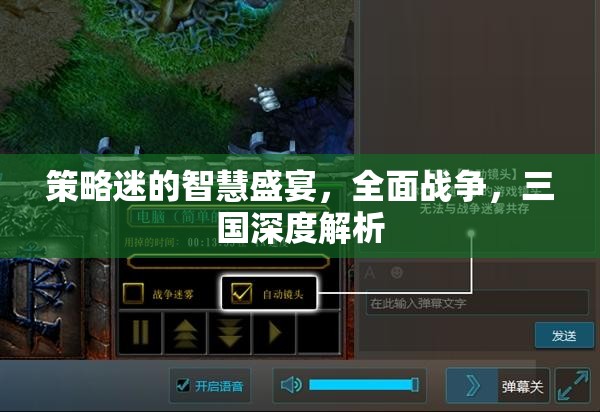 策略迷的智慧盛宴，全面戰(zhàn)爭(zhēng)與三國(guó)深度解析