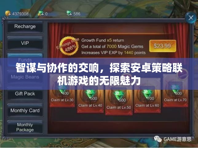 智謀與協(xié)作的交響，探索安卓策略聯(lián)機(jī)游戲的無限魅力