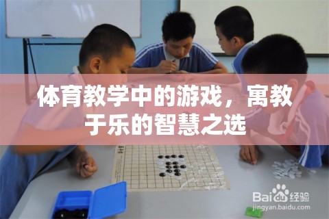 寓教于樂，體育教學(xué)中的游戲智慧之選