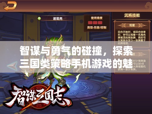 智勇交鋒，探索三國(guó)策略手機(jī)游戲的魅力