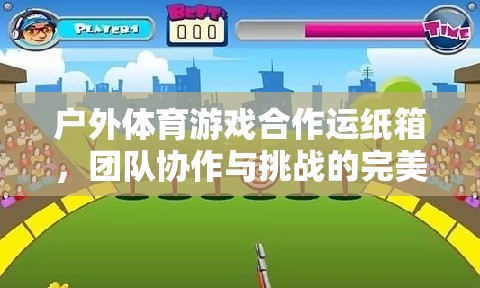 戶外體育游戲，運紙箱挑戰(zhàn)，團隊協(xié)作與冒險的完美融合