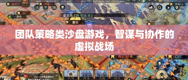 團(tuán)隊(duì)策略類沙盤游戲，智謀與協(xié)作的虛擬戰(zhàn)場