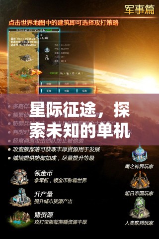 星際征途，探索未知的單機(jī)策略冒險之旅