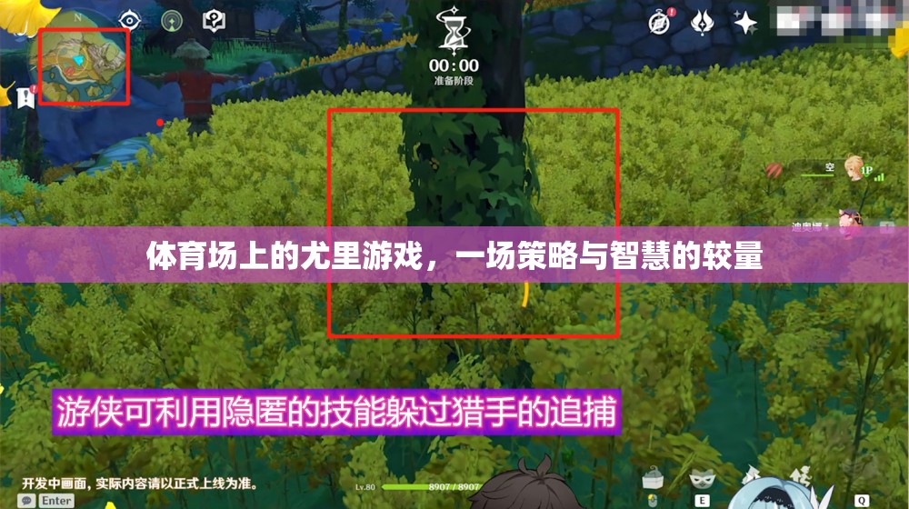 體育場上的尤里游戲，策略與智慧的激烈較量