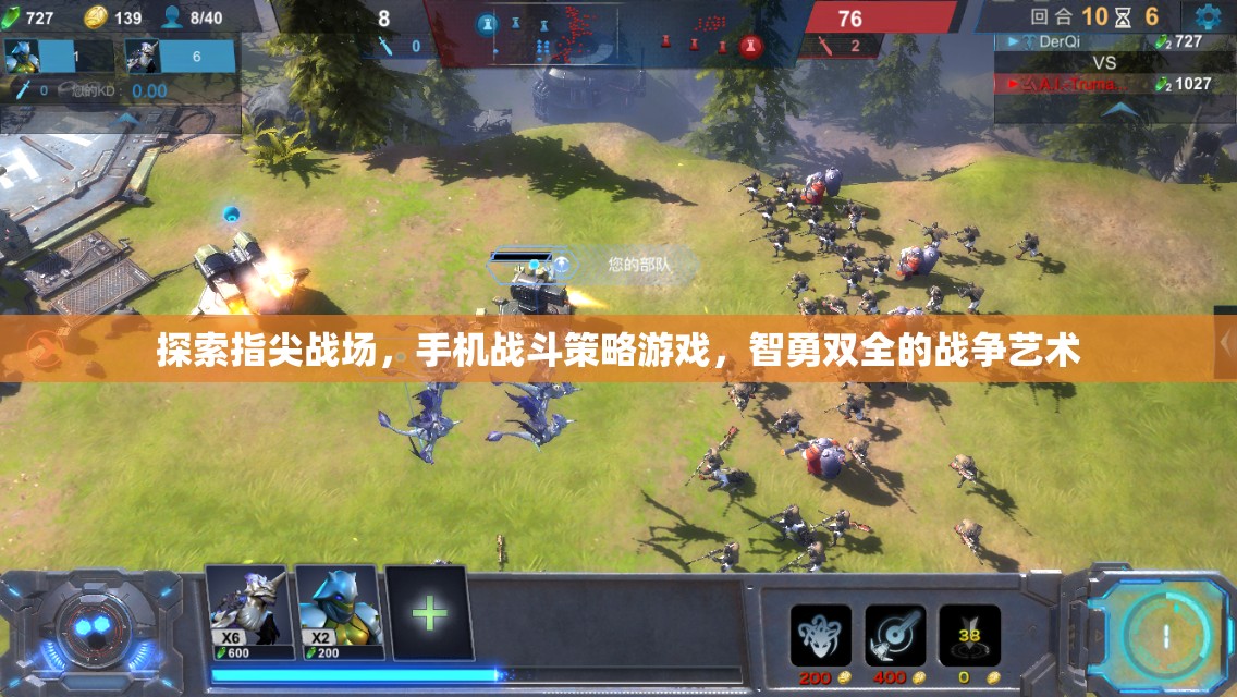 指尖上的戰(zhàn)爭(zhēng)藝術(shù)，手機(jī)戰(zhàn)斗策略游戲的智慧與勇氣