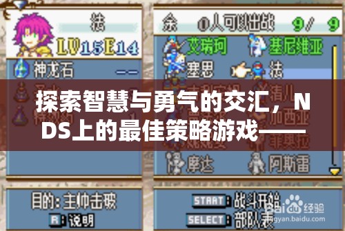 智慧與勇氣的碰撞，NDS經(jīng)典策略游戲火焰之紋章，新暗黑龍與光之劍