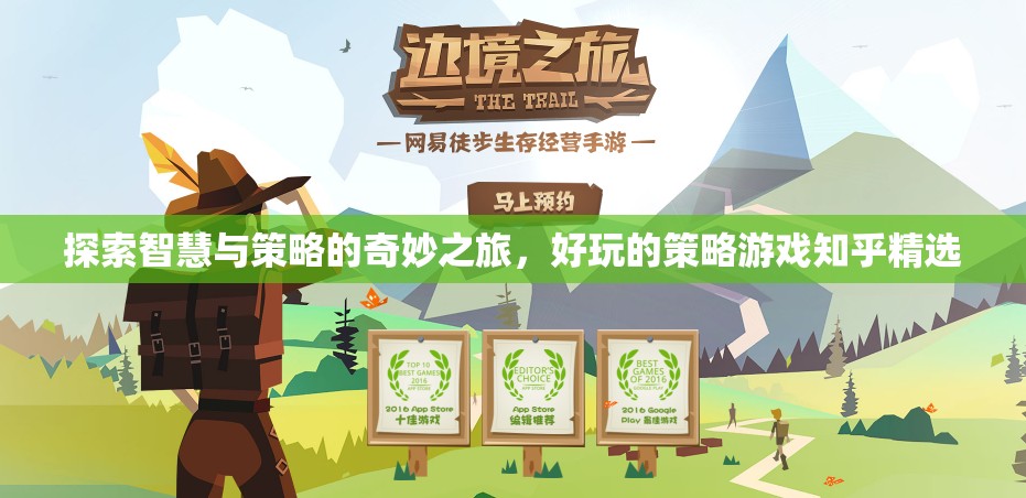 智慧與策略的奇妙探險(xiǎn)，知乎精選策略游戲指南