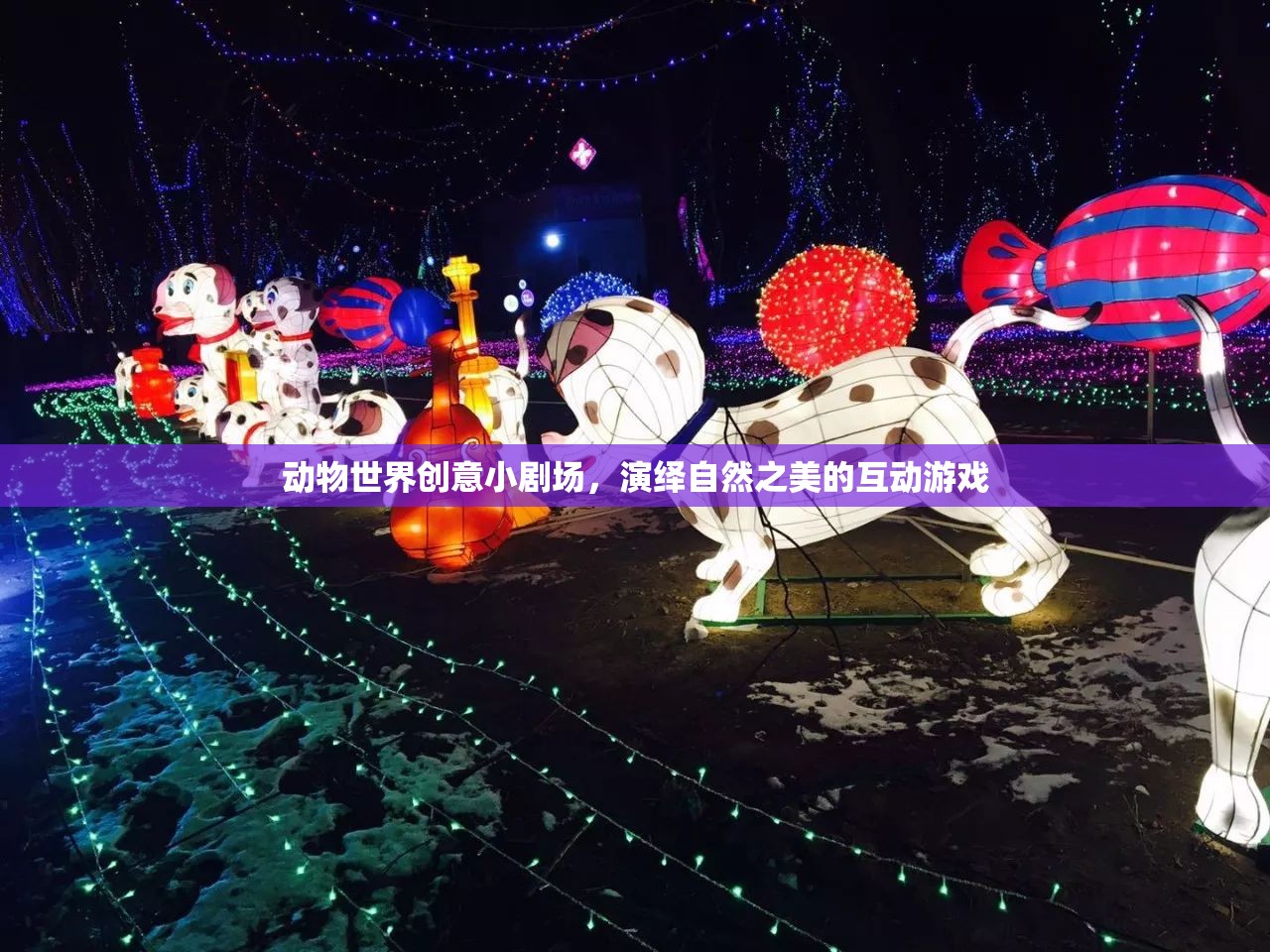 自然之舞，動物世界創(chuàng)意小劇場互動游戲