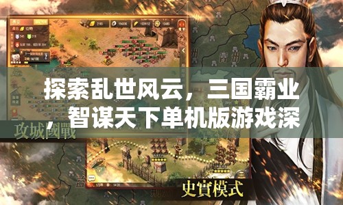 智謀天下，三國(guó)霸業(yè)單機(jī)版游戲深度解析與亂世風(fēng)云探索