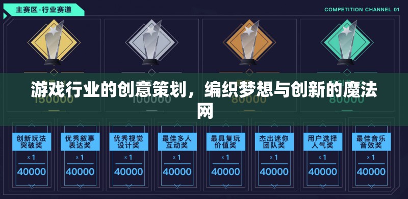 編織夢想與創(chuàng)新的魔法網(wǎng)，游戲行業(yè)的創(chuàng)意策劃