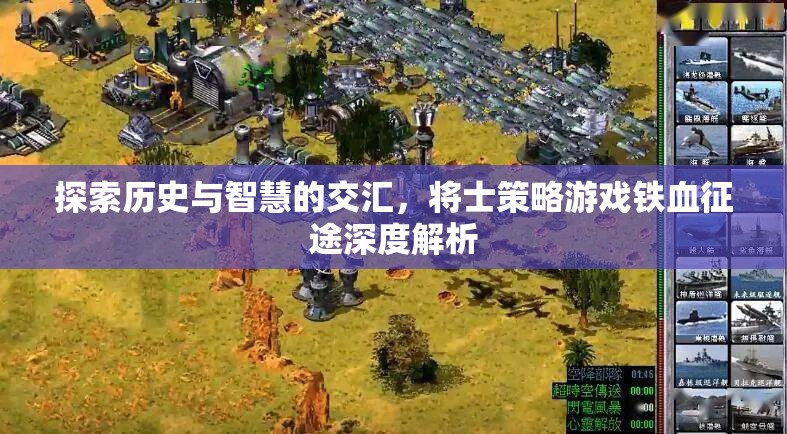 鐵血征途，歷史智慧與將士策略的深度交匯  第2張