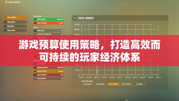 打造高效而可持續(xù)的玩家經(jīng)濟(jì)體系，游戲預(yù)算使用策略