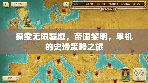 探索無限疆域，帝國黎明，單機(jī)的史詩策略之旅