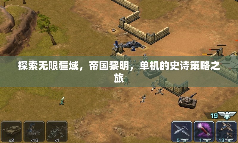 探索無限疆域，帝國黎明，單機(jī)的史詩策略之旅