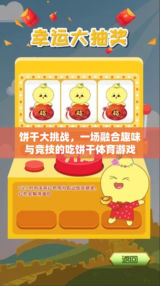 餅干大挑戰(zhàn)，趣味與競(jìng)技的完美融合