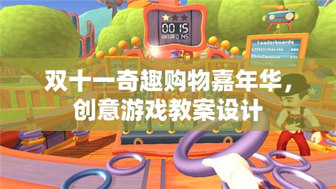 雙十一奇趣購物嘉年華，創(chuàng)意游戲教案設(shè)計(jì)