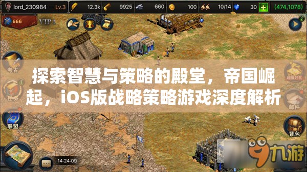 帝國崛起iOS版，智慧與策略的深度探索