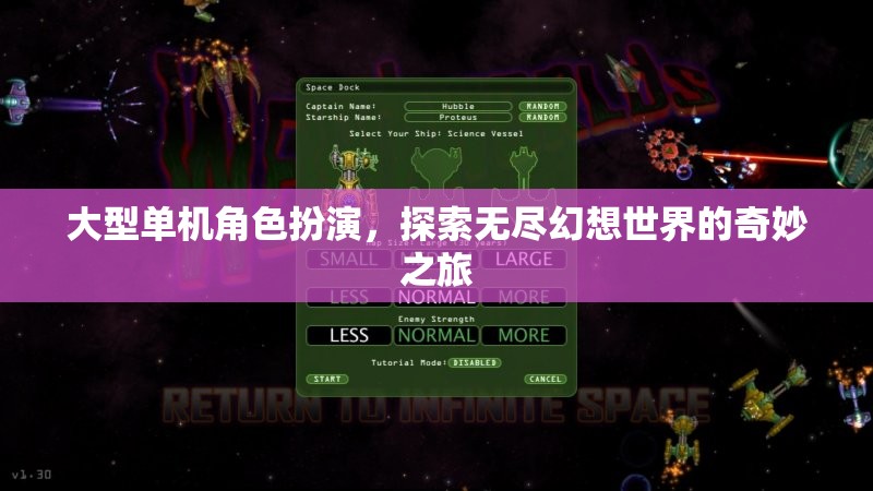 無(wú)盡幻想，大型單機(jī)角色扮演的奇妙之旅