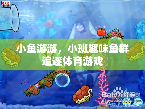 小班趣味魚群追逐，歡樂的海洋體育游戲