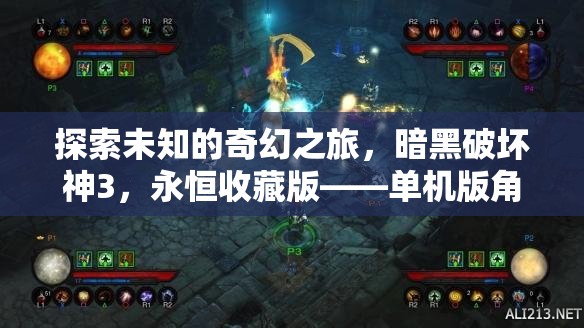 探索未知的奇幻之旅，暗黑破壞神3，永恒收藏版——單機(jī)版角色扮演游戲深度解析