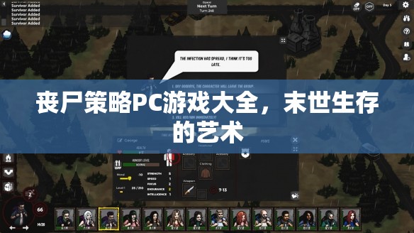 喪尸策略PC游戲大全，探索末世生存的藝術(shù)