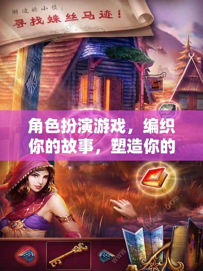 編織傳奇，角色扮演游戲中的故事塑造之旅