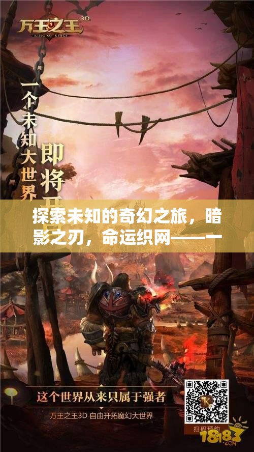 暗影之刃，探索未知的奇幻之旅與命運(yùn)織網(wǎng)的深度解析