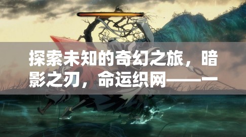 暗影之刃，探索未知的奇幻之旅與命運(yùn)織網(wǎng)的深度解析
