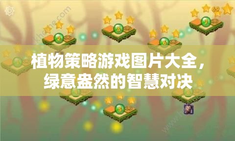 植物策略游戲圖片大全，綠意盎然的智慧對決