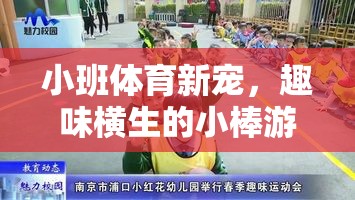 小班體育新寵，趣味橫生的小棒游戲